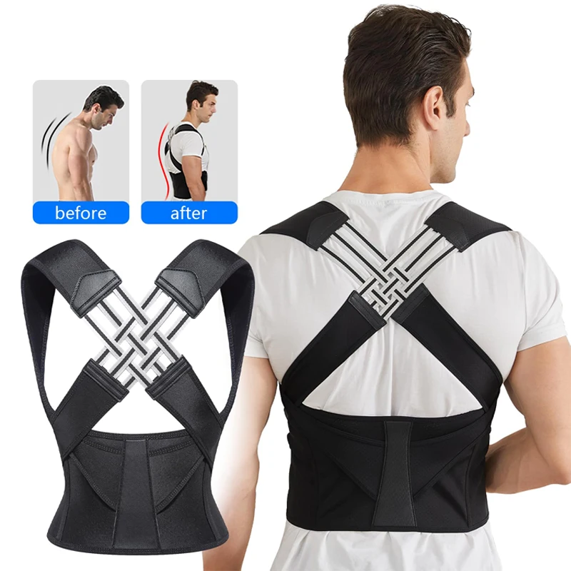 Back Posture Corrector Brace for Women breathable Back Posture Correction back support belt Adjustable shoulder for students kid - Image 2