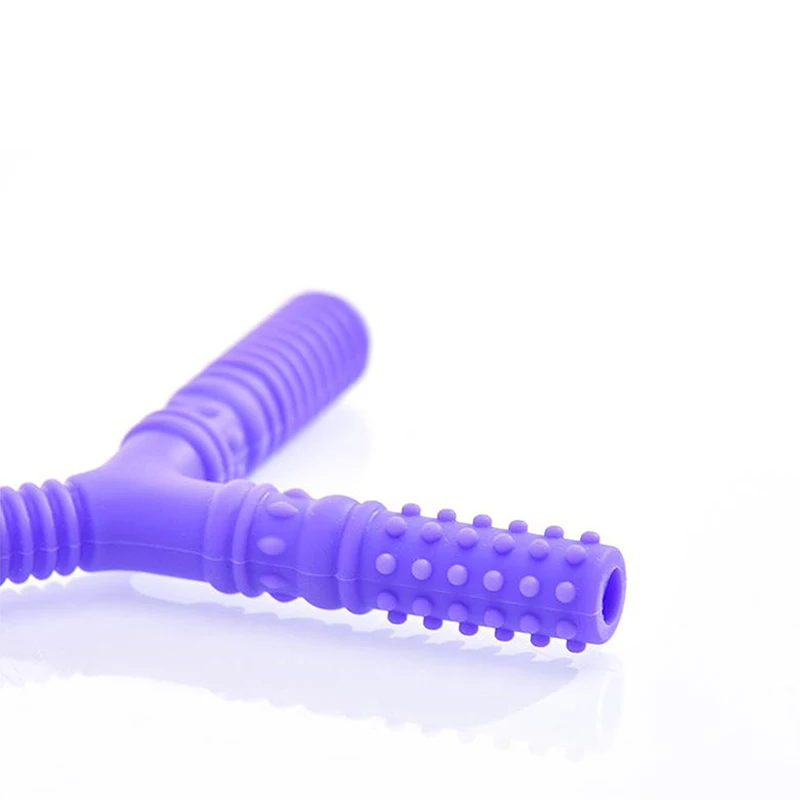 Kid Chewing Tube Speech Therapy Teeth Massager Children Talk Tools For Autism Sensory Speak Oral Muscle Rehabilitation Training - Image 4