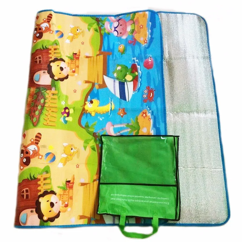 Baby Play Mat 180x120x0.3cm Children Crawling Carpet Toys for Kid Game Activity Gym Waterproof Rug Outdoor Indoor Soft Floor - Image 3
