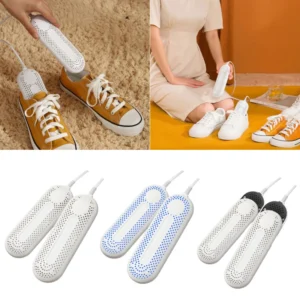Shoes Dryer Smart Drying Dehumidifier Portable Electric Shoe Drying Machine Timing/Telescopic/Purple Light for Home Shoes Socks
