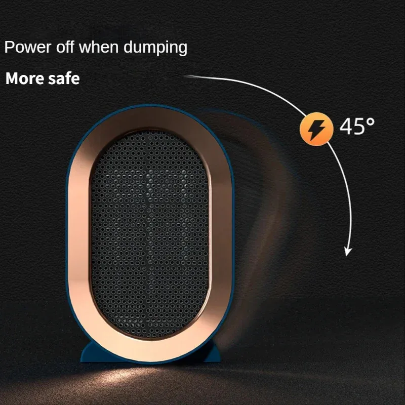 1200W Electric Heater Portable Desktop Fan Heater Heating Warm Air Blower Mini Radiator Home Office Warmer Machine for Winter - Image 2