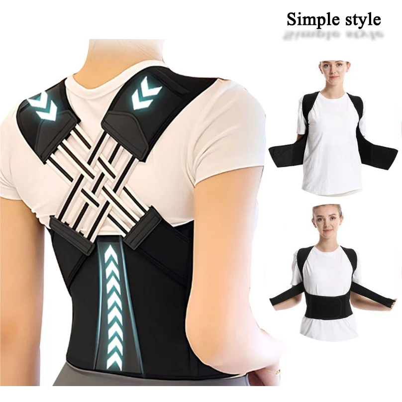 Back Posture Corrector Brace for Women breathable Back Posture Correction back support belt Adjustable shoulder for students kid - Image 10
