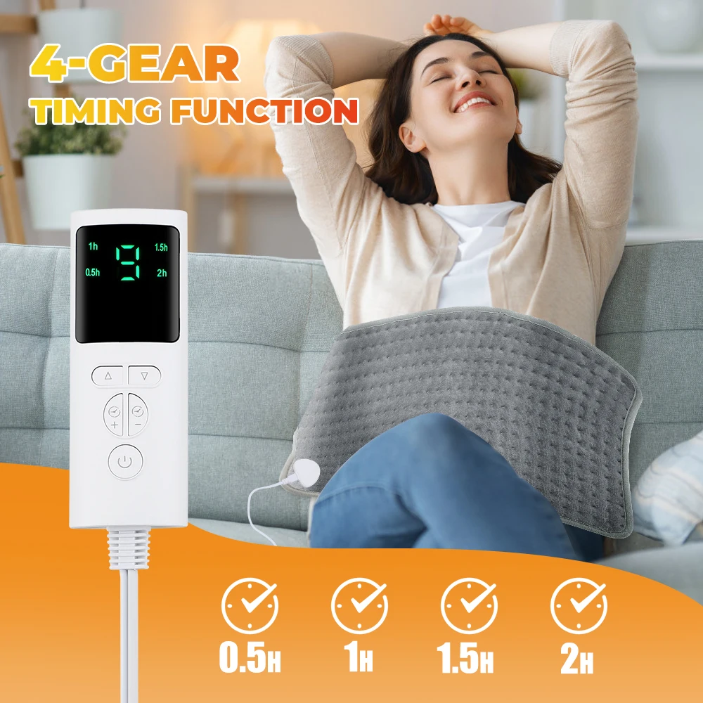 Electric Heating Blanket Skin-friendly Temperature Control Constant Heating Pads Keeping Artifact Legs Abdomen Hands Body Warmer - Image 5