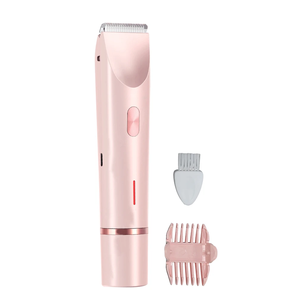 Electric Razors for Women 2in1 Bikini Trimmer Facial Mustache Shavers for Ladies Body Underarms Legs Portable Painless Epilator - Image 7
