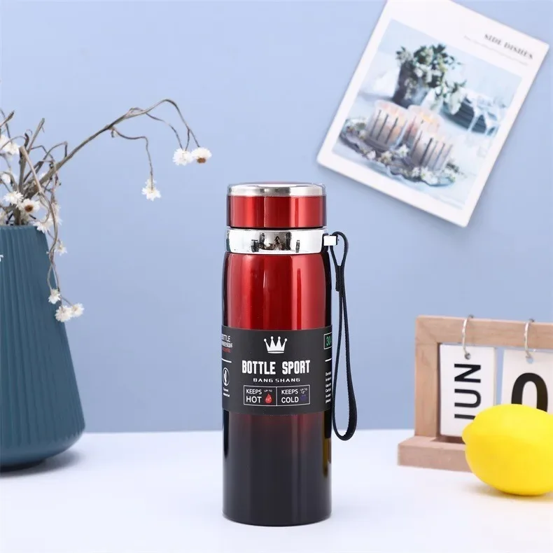1000ml Thermal Water Bottle Thermos Vacuum Flask Double Stainless Steel Coffee Tea Insulated Cup Leakage-proof for Office - Image 8