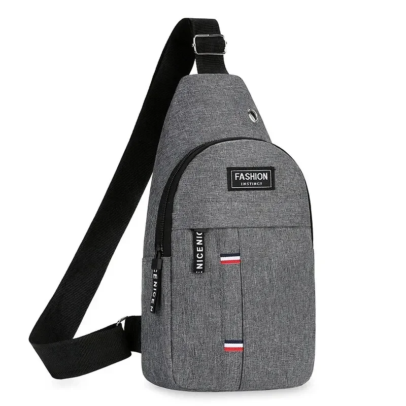Chest Bag Men's One Shoulder Crossbody Bag Large Capacity Outdoor Sports And Leisure Fashion Small Shoulder Bag Large Capacit - Image 9