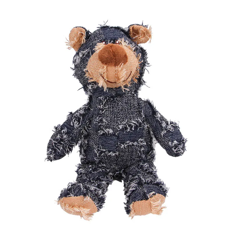 Pet Teddy Bear Soundmaking Toy Plush Interactive Dog Toys Grinding Cleaning Teeth Anti Bite Abreact Plaything Bear Pets Supplies - Image 7