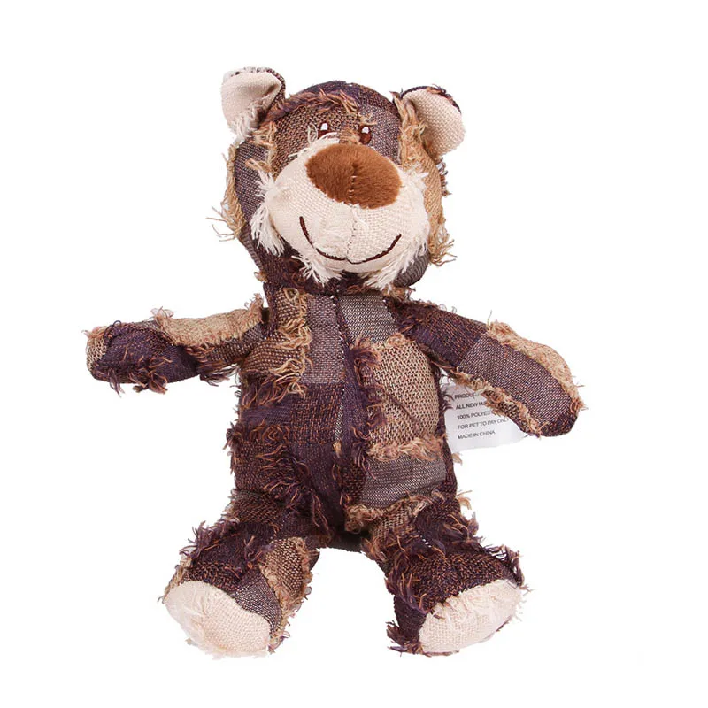 Pet Teddy Bear Soundmaking Toy Plush Interactive Dog Toys Grinding Cleaning Teeth Anti Bite Abreact Plaything Bear Pets Supplies - Image 9