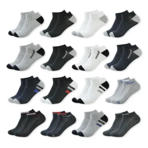 Kit 12 Pair Men's Socks Short Socket Varias Colors Send Randomly