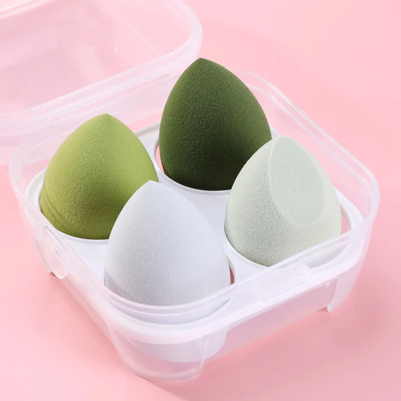 1/4pcs Beauty Egg Makeup Sponge Makeup Puff Set Foundation Sponge Puff Wet and Dry Makeup Tools - Image 28
