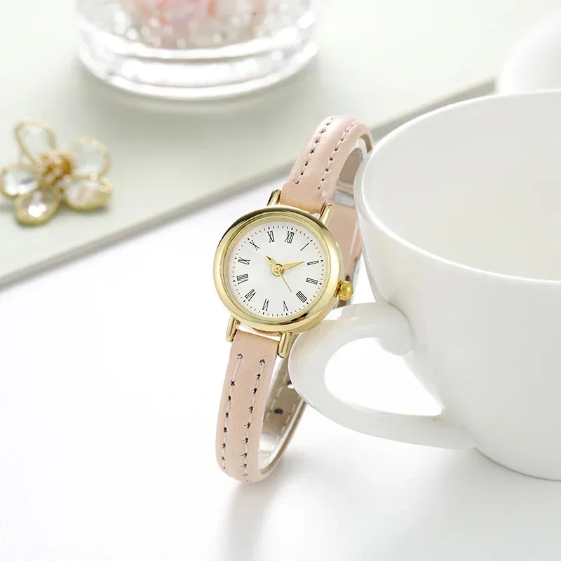 Simple Women Watch Luxury Design Leather Watch Ladies Quartz Wristwatch Solid Color Fashion Women Gift Watch Relojes Para Mujer - Image 12