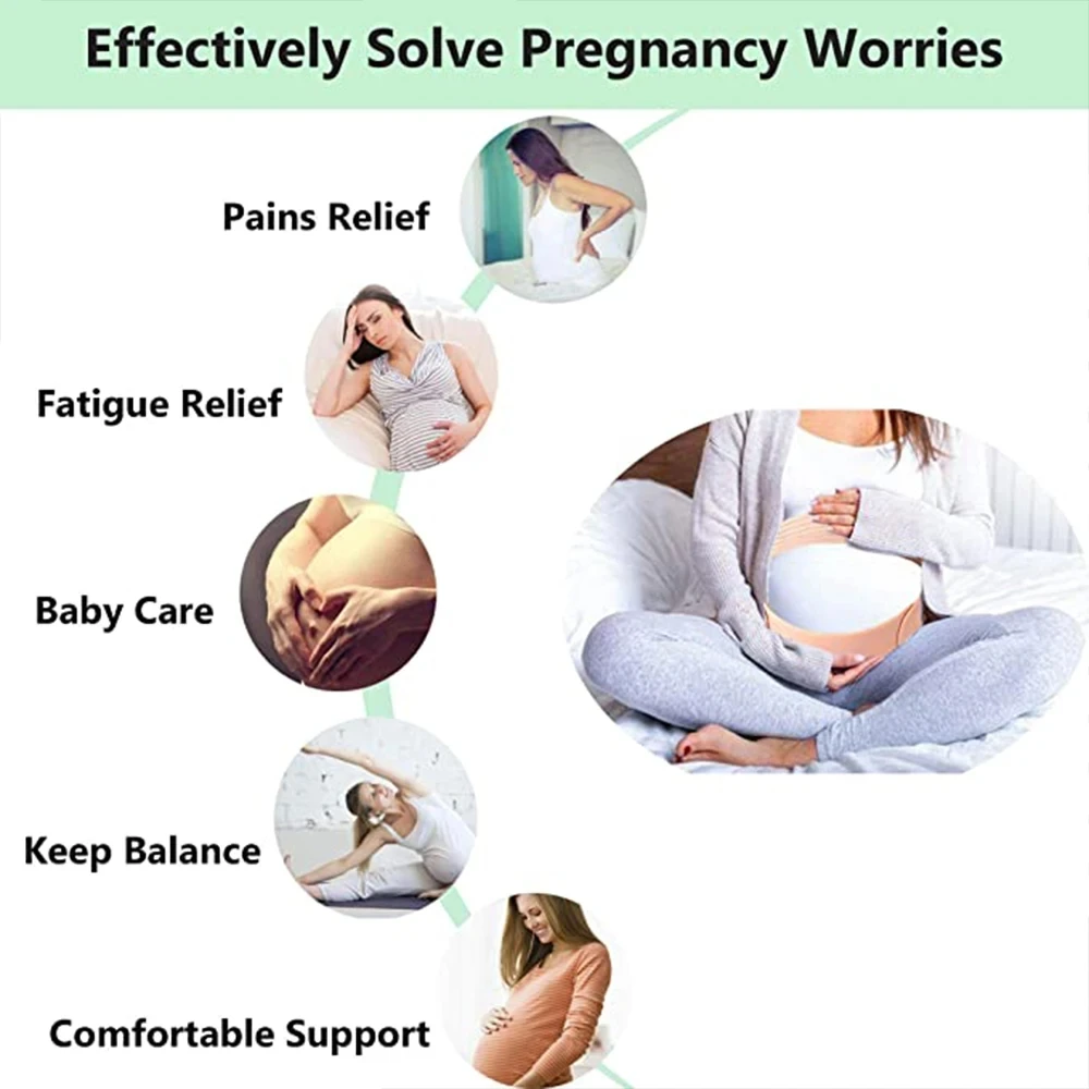 Support Belly Band Back, Abdomen Brace Protector Pregnancy - Image 9