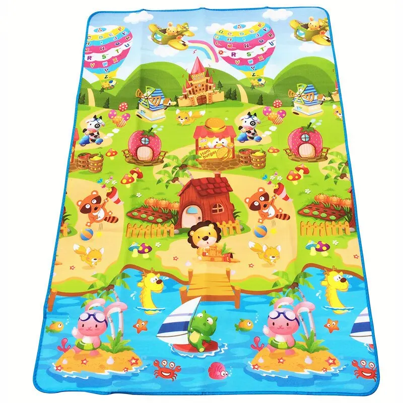 Baby Play Mat 180x120x0.3cm Children Crawling Carpet Toys for Kid Game Activity Gym Waterproof Rug Outdoor Indoor Soft Floor - Image 7