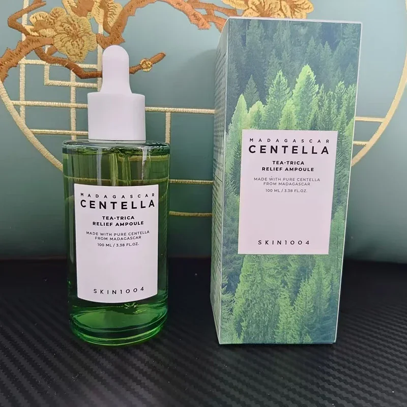 100ml Centella Asiatica Essence Calming Moisturizing Brightening Face Serum Brightening Capsule Ampoule Daily SkinCare Solution - Image 9