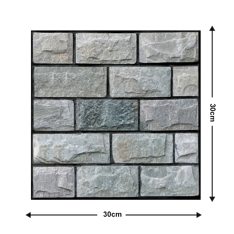 Self Adhesive Tile Wall Sticker Home Decor 3D PVC sticker Covers For Kitchen Cupboard Bathroom Waterproof Wallpaper - Image 4