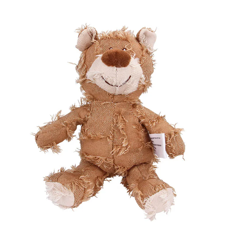 Pet Teddy Bear Soundmaking Toy Plush Interactive Dog Toys Grinding Cleaning Teeth Anti Bite Abreact Plaything Bear Pets Supplies - Image 8