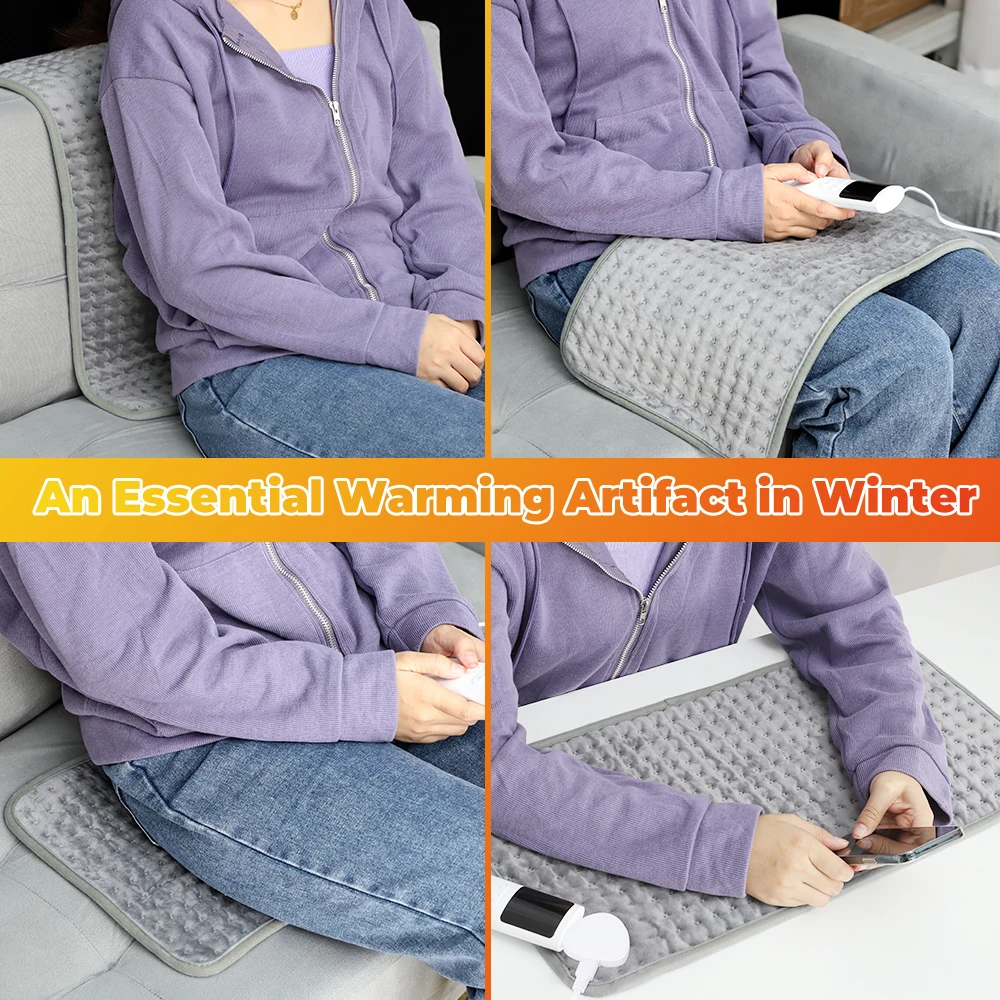 Electric Heating Blanket Skin-friendly Temperature Control Constant Heating Pads Keeping Artifact Legs Abdomen Hands Body Warmer - Image 6